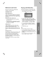 Preview for 23 page of LG DGK585XB Owner'S Manual