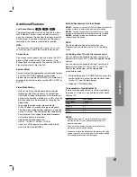 Preview for 25 page of LG DGK585XB Owner'S Manual