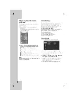 Preview for 10 page of LG DGK774 Owner'S Manual