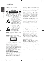 Preview for 2 page of LG DH3120S Owner'S Manual