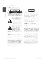 Preview for 2 page of LG DH3140S Owner'S Manual