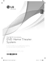 Предварительный просмотр 1 страницы LG DH4130S Owner'S Manual