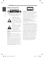 Предварительный просмотр 2 страницы LG DH4130S Owner'S Manual