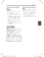 Предварительный просмотр 25 страницы LG DH4130S Owner'S Manual