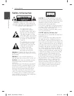 Предварительный просмотр 2 страницы LG DH6220C Owner'S Manual