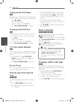 Preview for 30 page of LG DH6230 Owner'S Manual