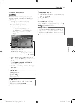 Предварительный просмотр 31 страницы LG DH6230 Owner'S Manual