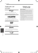 Preview for 44 page of LG DH6520T Owner'S Manual