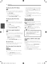 Preview for 30 page of LG DH6630TB Owner'S Manual