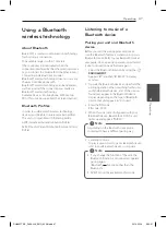 Предварительный просмотр 37 страницы LG DH6631T Owner'S Manual