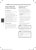 Предварительный просмотр 40 страницы LG DH7530T Owner'S Manual