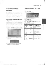 Preview for 25 page of LG DH7530WY Owner'S Manual