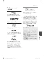 Предварительный просмотр 47 страницы LG DH7620T Owner'S Manual