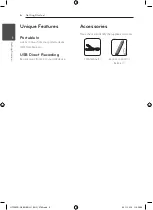 Preview for 6 page of LG DH900 Owner'S Manual