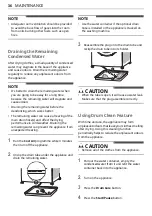 Предварительный просмотр 36 страницы LG DHV09SWB Owner'S Manual