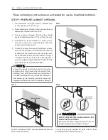 Preview for 6 page of LG Dishwasher Installation Manual