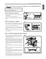 Предварительный просмотр 9 страницы LG Dishwasher Installation Manual