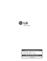 Предварительный просмотр 40 страницы LG Dishwasher Installation Manual