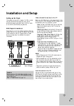 Предварительный просмотр 9 страницы LG DK-578 Owner'S Manual