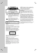 Preview for 2 page of LG DK162 Owner'S Manual