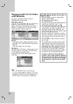 Preview for 16 page of LG DK162 Owner'S Manual