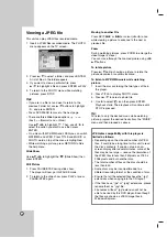 Preview for 18 page of LG DK162 Owner'S Manual