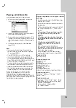 Preview for 19 page of LG DK162 Owner'S Manual