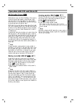 Preview for 49 page of LG DK379 Owner'S Manual