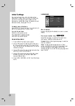 Preview for 12 page of LG DK487 Owner'S Manual