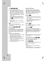 Preview for 18 page of LG DK577XB Owner'S Manual