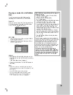 Preview for 19 page of LG DK577XB Owner'S Manual