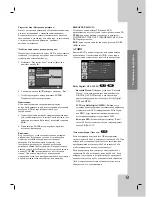 Preview for 41 page of LG DK577XB Owner'S Manual