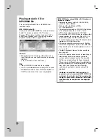 Preview for 16 page of LG DK673X Owner'S Manual