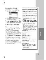 Preview for 19 page of LG DK673X Owner'S Manual