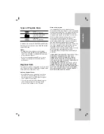 Предварительный просмотр 5 страницы LG DK764 Owner'S Manual