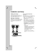 Предварительный просмотр 8 страницы LG DK764 Owner'S Manual