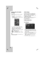 Предварительный просмотр 10 страницы LG DK764 Owner'S Manual