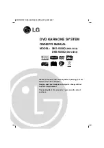 LG DKS-5550 Owner'S Manual preview