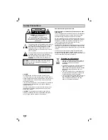 Предварительный просмотр 2 страницы LG DKS-6000 Owner'S Manual