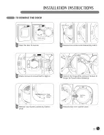 Предварительный просмотр 13 страницы LG DL02602S User'S Manual & Installation Instructions