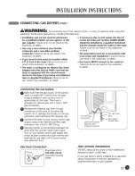 Предварительный просмотр 19 страницы LG DL02602S User'S Manual & Installation Instructions