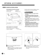 Предварительный просмотр 38 страницы LG DL02602S User'S Manual & Installation Instructions