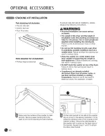 Предварительный просмотр 40 страницы LG DL02602S User'S Manual & Installation Instructions