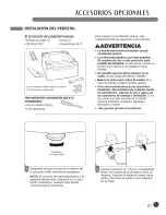 Предварительный просмотр 81 страницы LG DL02602S User'S Manual & Installation Instructions