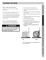 Preview for 2 page of LG DLE0332 Installation Instructions Manual