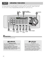 Preview for 22 page of LG DLE0442S Owner'S Manual