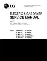 Preview for 1 page of LG DLE0442S Service Manual