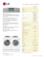 Preview for 2 page of LG DLE0442W Specifications