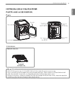 Предварительный просмотр 9 страницы LG Dle1101 Series Owner'S Manual