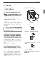 Предварительный просмотр 63 страницы LG Dle1101 Series Owner'S Manual